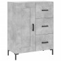 Aparador de madera de ingeniería gris hormigón 69,5x34x90 cm de vidaXL, Aparadores - Ref: Foro24-830264, Precio: 96,49 €, Des...