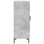 Aparador de madera de ingeniería gris hormigón 69,5x34x90 cm de vidaXL, Aparadores - Ref: Foro24-830264, Precio: 96,49 €, Des...