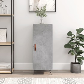 Aparador de madera contrachapada gris hormigón 34,5x34x90 cm de vidaXL, Aparadores - Ref: Foro24-828512, Precio: 57,99 €, Des...