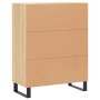 Aparador de madera de ingeniería roble Sonoma 69,5x34x90 cm de vidaXL, Aparadores - Ref: Foro24-830223, Precio: 81,81 €, Desc...