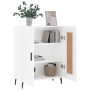 Aparador de madera contrachapada blanco brillante 69,5x34x90 cm de vidaXL, Aparadores - Ref: Foro24-830214, Precio: 84,99 €, ...