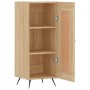 Sonoma oak plywood sideboard 34.5x34x90 cm by vidaXL, Sideboards - Ref: Foro24-830415, Price: 62,87 €, Discount: %