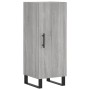 Aparador alto madera contrachapada gris Sonoma 34,5x34x180 cm de vidaXL, Aparadores - Ref: Foro24-3189667, Precio: 107,99 €, ...