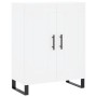 White engineered wood sideboard 69.5x34x90 cm by vidaXL, Sideboards - Ref: Foro24-830220, Price: 92,17 €, Discount: %