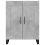 Aparador de madera de ingeniería gris hormigón 69,5x34x90 cm de vidaXL, Aparadores - Ref: Foro24-830224, Precio: 83,62 €, Des...