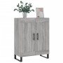 Aparador de madera de ingeniería gris Sonoma 69,5x34x90 cm de vidaXL, Aparadores - Ref: Foro24-830226, Precio: 84,77 €, Descu...