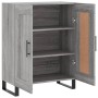 Aparador de madera de ingeniería gris Sonoma 69,5x34x90 cm de vidaXL, Aparadores - Ref: Foro24-830226, Precio: 84,77 €, Descu...