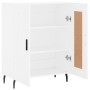 White engineered wood sideboard 69.5x34x90 cm by vidaXL, Sideboards - Ref: Foro24-830212, Price: 88,95 €, Discount: %