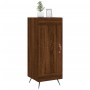 Oak brown engineered wood sideboard 34.5x34x90 cm by vidaXL, Sideboards - Ref: Foro24-830419, Price: 64,69 €, Discount: %