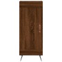 Oak brown engineered wood sideboard 34.5x34x90 cm by vidaXL, Sideboards - Ref: Foro24-830419, Price: 64,69 €, Discount: %