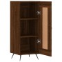 Oak brown engineered wood sideboard 34.5x34x90 cm by vidaXL, Sideboards - Ref: Foro24-830419, Price: 64,69 €, Discount: %