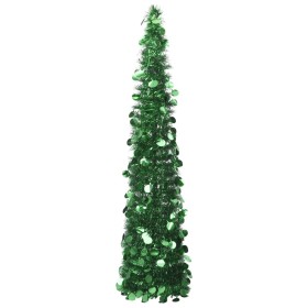 Green PET folding artificial Christmas tree 150 cm by vidaXL, Christmas trees - Ref: Foro24-320989, Price: 31,82 €, Discount: %