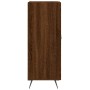 Oak brown engineered wood sideboard 34.5x34x90 cm by vidaXL, Sideboards - Ref: Foro24-830419, Price: 64,69 €, Discount: %