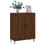 Oak brown engineered wood sideboard 69.5x34x90 cm by vidaXL, Sideboards - Ref: Foro24-830219, Price: 82,13 €, Discount: %