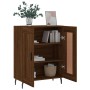 Aparador de madera de ingeniería marrón roble 69,5x34x90 cm de vidaXL, Aparadores - Ref: Foro24-830219, Precio: 82,03 €, Desc...