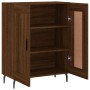 Oak brown engineered wood sideboard 69.5x34x90 cm by vidaXL, Sideboards - Ref: Foro24-830219, Price: 82,13 €, Discount: %