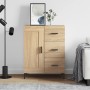 Engineered wood sideboard in Sonoma oak 69.5x34x90 cm by vidaXL, Sideboards - Ref: Foro24-830263, Price: 93,88 €, Discount: %