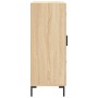 Aparador de madera de ingeniería roble Sonoma 69,5x34x90 cm de vidaXL, Aparadores - Ref: Foro24-830263, Precio: 93,88 €, Desc...