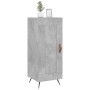 Aparador de madera contrachapada gris hormigón 34,5x34x90 cm de vidaXL, Aparadores - Ref: Foro24-830416, Precio: 55,12 €, Des...