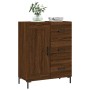 Oak brown engineered wood sideboard 69.5x34x90 cm by vidaXL, Sideboards - Ref: Foro24-830267, Price: 97,04 €, Discount: %