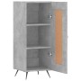 Aparador de madera contrachapada gris hormigón 34,5x34x90 cm de vidaXL, Aparadores - Ref: Foro24-830416, Precio: 55,12 €, Des...