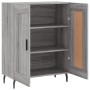 Aparador de madera de ingeniería gris Sonoma 69,5x34x90 cm de vidaXL, Aparadores - Ref: Foro24-830218, Precio: 78,99 €, Descu...