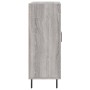 Aparador de madera de ingeniería gris Sonoma 69,5x34x90 cm de vidaXL, Aparadores - Ref: Foro24-830218, Precio: 78,99 €, Descu...