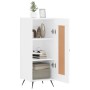 White engineered wood sideboard 34.5x34x90 cm by vidaXL, Sideboards - Ref: Foro24-830412, Price: 56,80 €, Discount: %