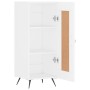 White engineered wood sideboard 34.5x34x90 cm by vidaXL, Sideboards - Ref: Foro24-830412, Price: 56,80 €, Discount: %