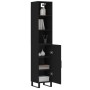 Black plywood sideboard 34.5x34x180 cm by vidaXL, Sideboards - Ref: Foro24-3189662, Price: 124,46 €, Discount: %