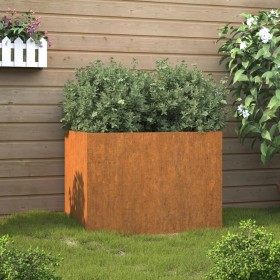 Jardinera de acero corten 62x47x46 cm de vidaXL, Maceteros y jardineras - Ref: Foro24-821558, Precio: 60,57 €, Descuento: %