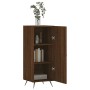 Aparador madera de ingeniería marrón roble 34,5x34x90 cm de vidaXL, Aparadores - Ref: Foro24-828515, Precio: 59,76 €, Descuen...