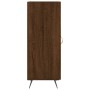 Aparador madera de ingeniería marrón roble 34,5x34x90 cm de vidaXL, Aparadores - Ref: Foro24-828515, Precio: 59,76 €, Descuen...