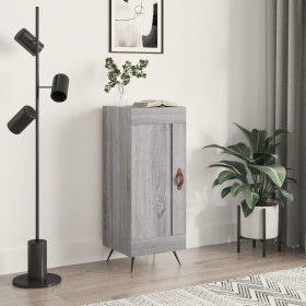 Sonoma gray engineered wood sideboard 34.5x34x90 cm by vidaXL, Sideboards - Ref: Foro24-830418, Price: 60,16 €, Discount: %