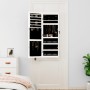 Wall-mounted mirror with jewelry cabinet and LED lights in white by vidaXL, Mirrors - Ref: Foro24-353244, Price: 94,28 €, Dis...