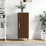 Oak brown engineered wood sideboard 34.5x34x90 cm by vidaXL, Sideboards - Ref: Foro24-828523, Price: 59,40 €, Discount: %