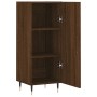 Oak brown engineered wood sideboard 34.5x34x90 cm by vidaXL, Sideboards - Ref: Foro24-828523, Price: 59,99 €, Discount: %