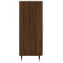 Oak brown engineered wood sideboard 34.5x34x90 cm by vidaXL, Sideboards - Ref: Foro24-828523, Price: 59,99 €, Discount: %