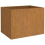 Jardinera de acero corten 62x47x46 cm de vidaXL, Maceteros y jardineras - Ref: Foro24-821558, Precio: 55,99 €, Descuento: %