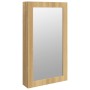 Wall-mounted mirror with jewelry box and LED lights by vidaXL, Mirrors - Ref: Foro24-353231, Price: 81,28 €, Discount: %