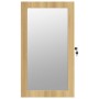 Wall-mounted mirror with jewelry box and LED lights by vidaXL, Mirrors - Ref: Foro24-353231, Price: 81,28 €, Discount: %