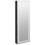 Mirror with jewelry box and LED lights for black wall by vidaXL, Mirrors - Ref: Foro24-353251, Price: 93,85 €, Discount: %