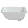 Lavabo de baño rectangular cerámica blanco 60x40x21 cm de vidaXL, Lavabos - Ref: Foro24-153728, Precio: 97,90 €, Descuento: %