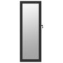 Mirror with jewelry box and LED lights for black wall by vidaXL, Mirrors - Ref: Foro24-353236, Price: 108,99 €, Discount: %