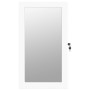 Mirror with jewelry box and LED lights for white wall by vidaXL, Mirrors - Ref: Foro24-353229, Price: 65,85 €, Discount: %