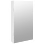 Wall-mounted mirror with jewelry cabinet and LED lights in white by vidaXL, Mirrors - Ref: Foro24-353238, Price: 72,70 €, Dis...