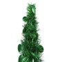 Árbol de Navidad artificial plegable PET verde 180 cm de vidaXL, Arboles de navidad - Ref: Foro24-320990, Precio: 43,03 €, De...