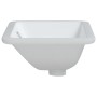 Lavabo de baño rectangular cerámica blanco 47,5x35x19,5 cm de vidaXL, Lavabos - Ref: Foro24-153725, Precio: 44,14 €, Descuent...