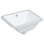 Lavabo de baño rectangular cerámica blanco 36,5x32x15,5 cm de vidaXL, Lavabos - Ref: Foro24-153723, Precio: 46,31 €, Descuent...