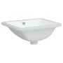 Lavabo de baño rectangular cerámica blanco 36,5x32x15,5 cm de vidaXL, Lavabos - Ref: Foro24-153723, Precio: 46,31 €, Descuent...